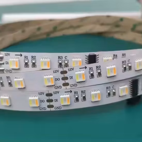 1개의 칩 RGBW CCT LED 지구에 있는 24V RGBW 가동 가능한 LED 지구 5050 60LEDs 4 색깔